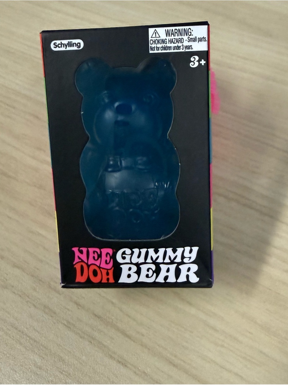 Blue Gummy Bear Squish Toy - Nee Doh Bear